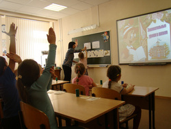 В частных школах небольшое количество детей в классах