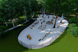 На федеральные деньги в парке 50-летия ВЛКСМ обновят детские и спортивные площадки