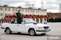 Репетиция парада победы в пермском гарнизоне с участием министра территориальной безопасности Пермского края Батмазова В.А. Пермь