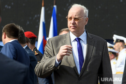 Торжественная церемония празднования Дня ВМФ на Сенатской площади. Санкт-Петербург, бастрыкин александр