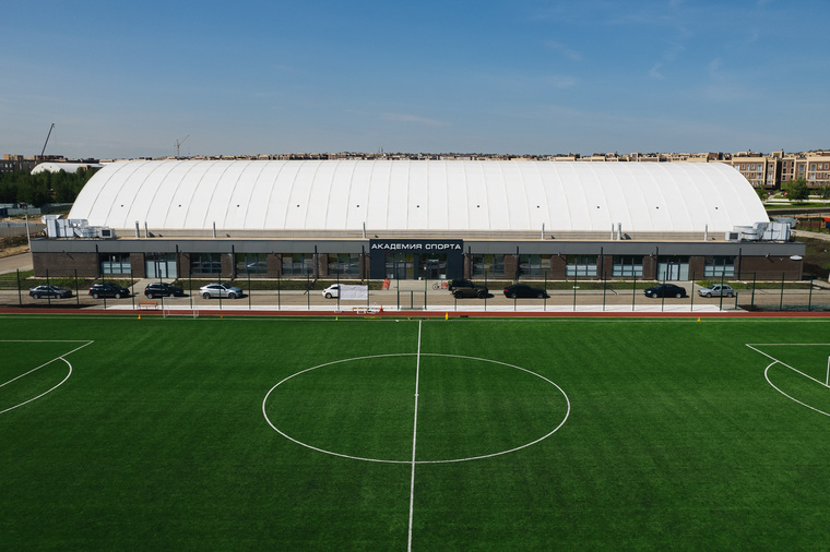 «Академия спорта» совмещает в одном комплексе сразу несколько дисциплин – от футбола до тенниса 