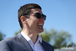 Александр Моор на открытии станции Упорово. Тюмень