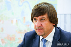 Максим Афанасьев во время интервью. Тюмень