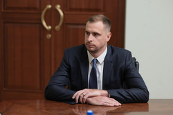 Губернатор Алексей Текслер и новый министр спорта Владимир Иванов