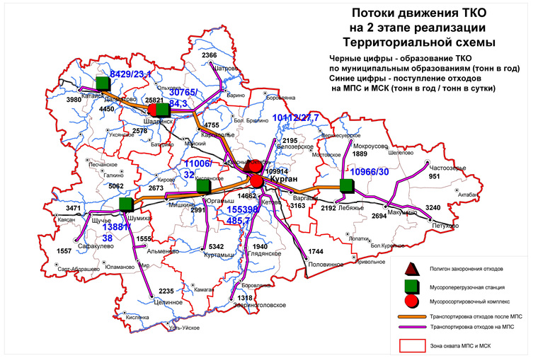 Территориальная схема отходов