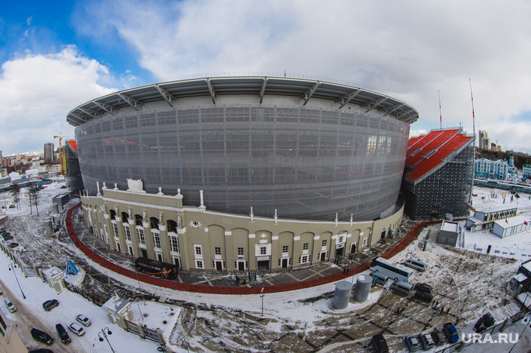 Екатеринбург арена карта