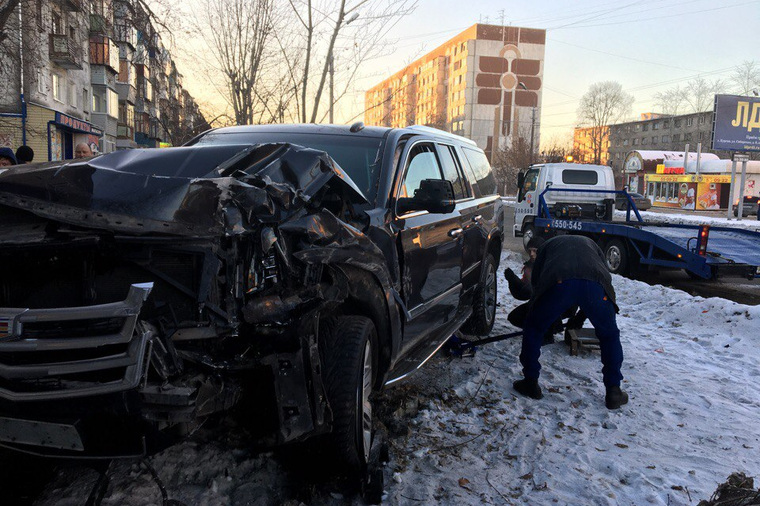 Моргенштерн попал в дтп