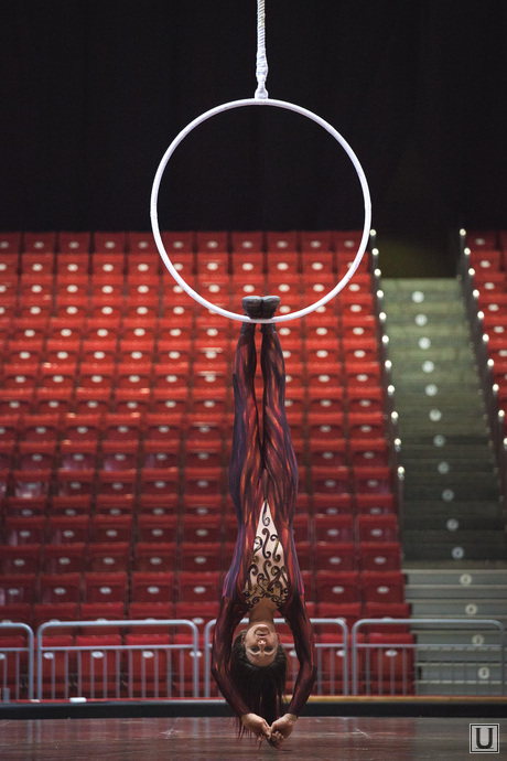 Репетиция цирка Дю Солей. Cirque du Soleil. Челябинск