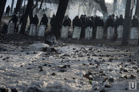 Евромайдан. Киев. Украина, беспорядки, оцепление