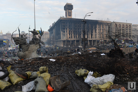 Майдан. Киев. Украина. 21.02.2014, разруха, майдан, война, беспорядки, революция, поле боя