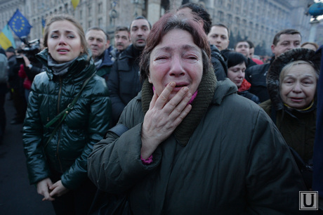 Майдан. Похороны погибших. Украина. Киев