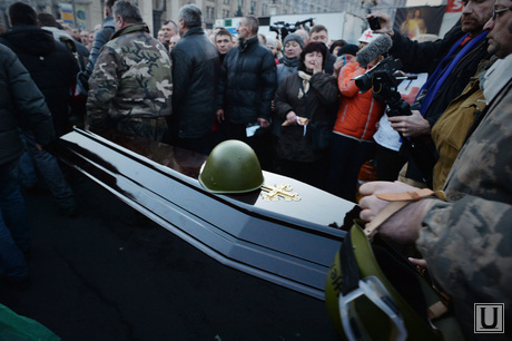Майдан. Похороны погибших. Украина. Киев