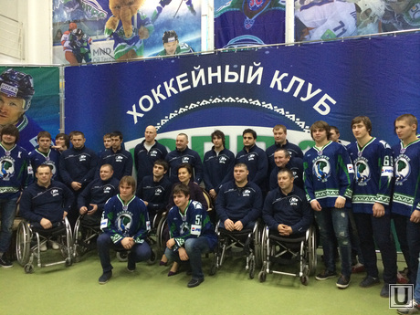 Встреча Комаровой с ХК Югра