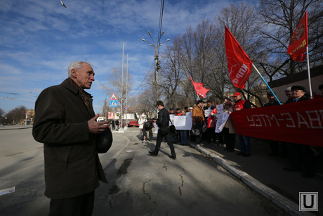 Митинг КПРФ за сохранение УЗТМ. Екатеринбург
