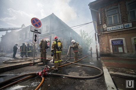Пожар на Вайнера, 70. Екатеринбург
