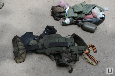 Морг Донецка. Погибшие ополченцы в аэропорту. Украина, кровь, труп, смерть, жертвы, морг