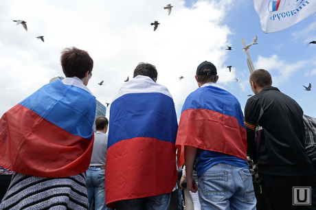 Митинг за мир в Донецке. Украина