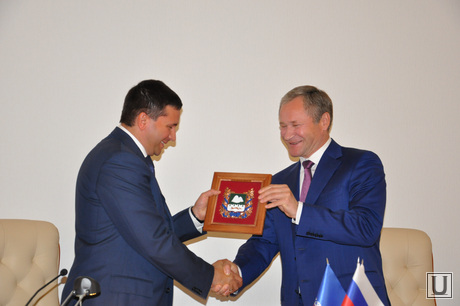 Подписание соглашения между Зауральем и Ямалом. 28.07.2014
