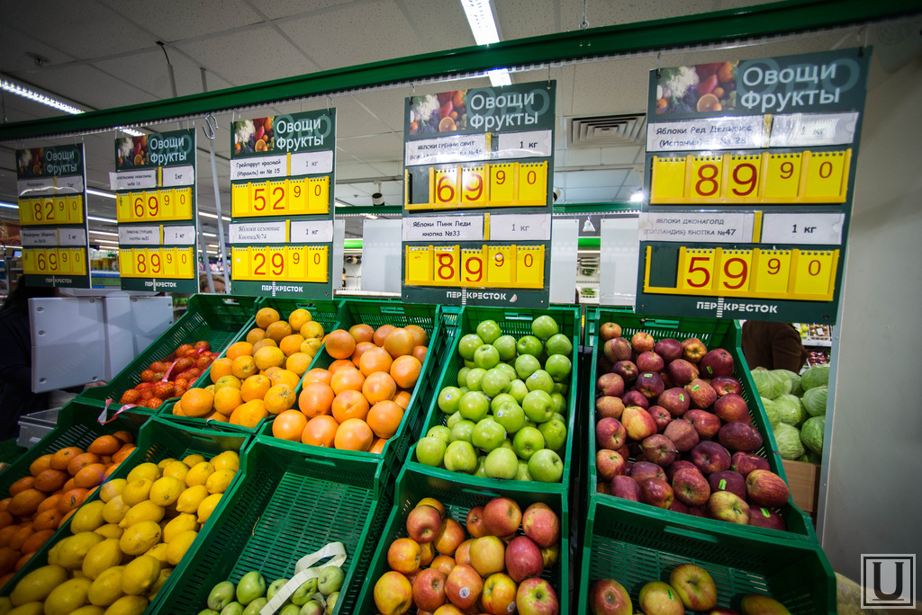 Цены на овощи фрукты в магазинах