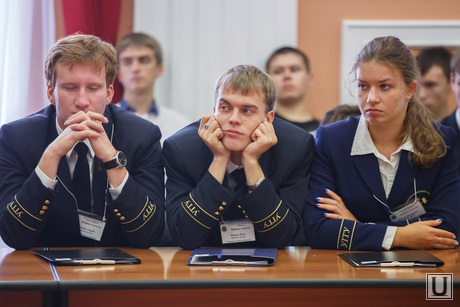 Эдуард Россель в Горном. УГГУ. Екатеринбург, УГГУ, студенты, скука, спать, горный университет, высшее образование