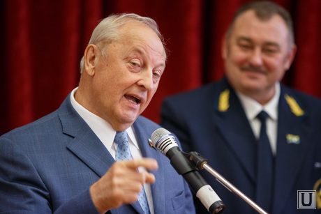 Эдуард Россель в Горном. УГГУ. Екатеринбург, косарев николай, россель эдуард