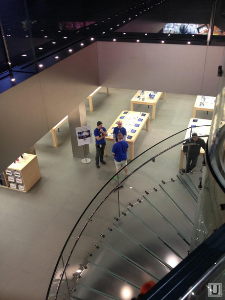 Очередь за iPhone6 в Нью-Йорке
