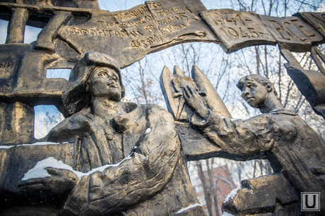 Открытие памятника детям-труженикам тыла. Екатеринбург, памятник, детям-труженикам тыла