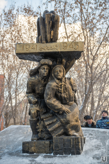 Открытие памятника детям-труженикам тыла. Екатеринбург, памятник