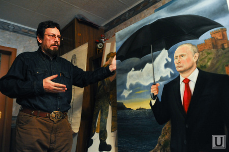 Художник Растяпин Альберт. Челябинск., портреты путина, растяпин альберт