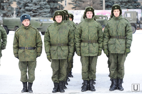 Автомобильное училище. Челябинск., солдат, армия, строй, новобранец