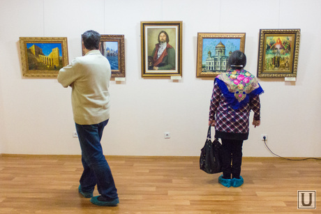 Выставка Никаса Сафронова. Ханты-Мансийск., картины, выставка, галерея