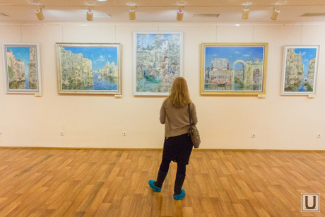Выставка Никаса Сафронова. Ханты-Мансийск., картины, выставка, галерея