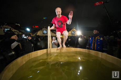 Крещенские купания в Москве. 18 января 2015г.