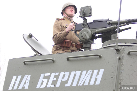 Парад Победы в Верхней Пышме, военная техника