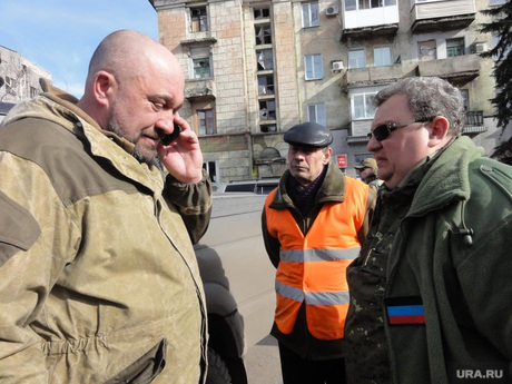 Мэр Донецка привез в Дебальцево уличный пылесос