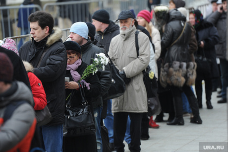 Гражданская панихида и похороны Бориса Немцова. Москва. 3 марта 2015г