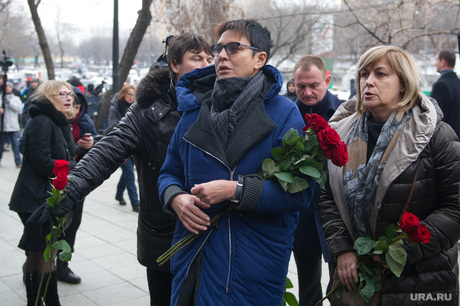 Гражданская панихида и похороны Бориса Немцова. Москва. , хакамада ирина