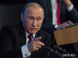 Путин. Пресс-конференция. Москва. Часть II, указательный палец, путин владимир