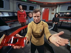 Кадр из сериала Star trek