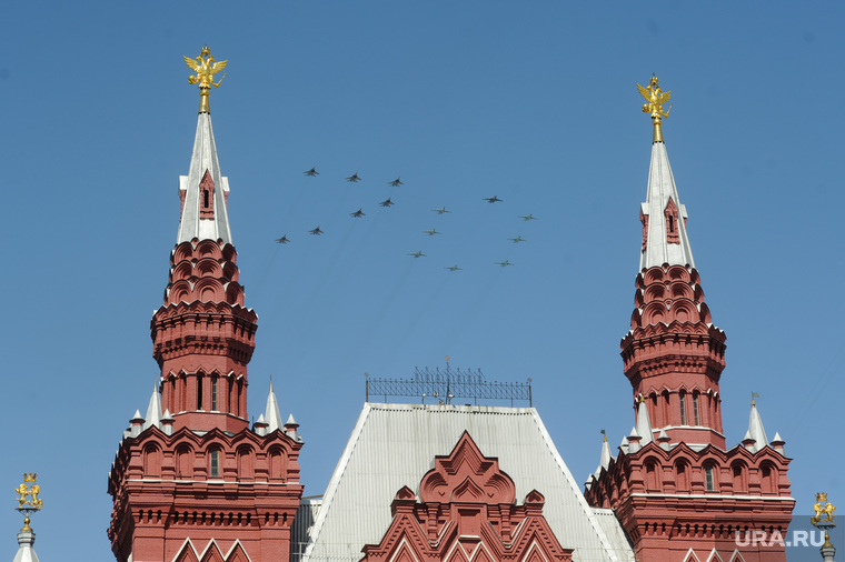 Генеральная репетиция парада на Красной площади. Москва