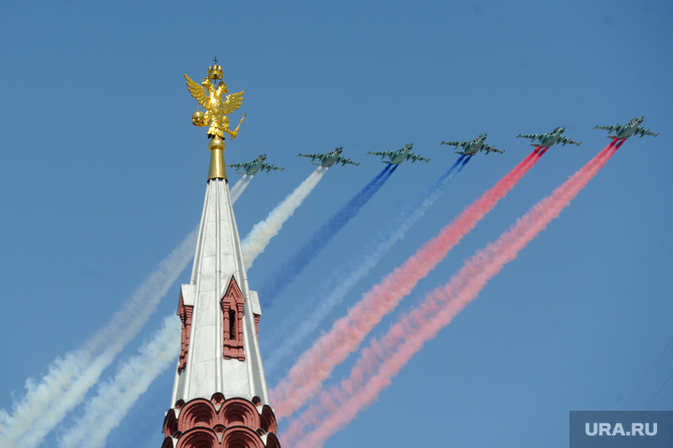 Генеральная репетиция парада на Красной площади. Москва