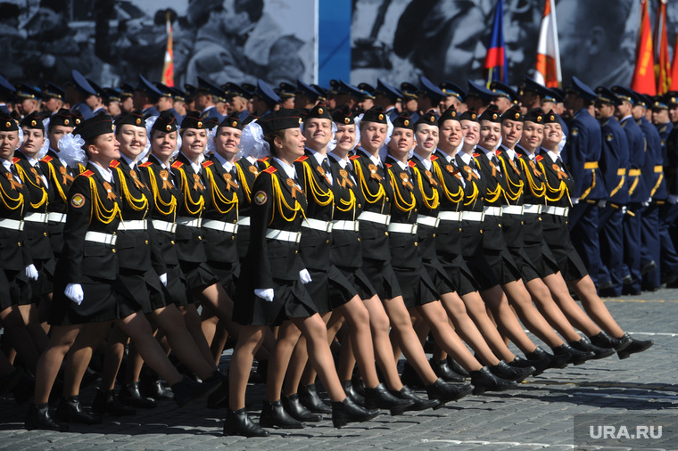 Генеральная репетиция парада на Красной площади. Москва