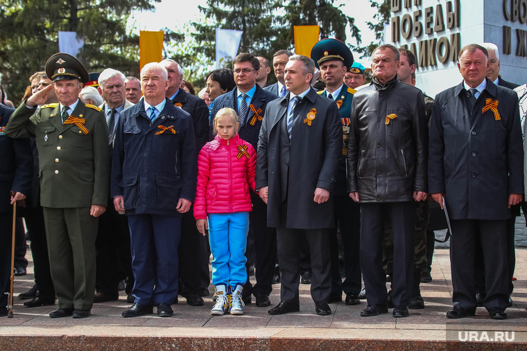 Вечный огонь. Открытие барельефа. Тюмень