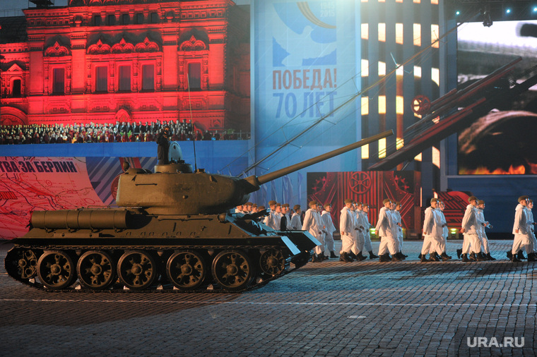 Концерт и салют на Красной площади. Москва