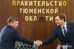 Якушев. Соглашение со Сбербанком. Тюмень, рукопожатие, якушев владимир, анащенко александр