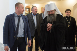 Заседание городской Думы с участием Митрополита Кирилла. Екатеринбург, тушин сергей, косарев николай, митрополит кирилл