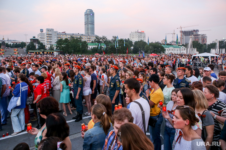 Акция Свеча памяти Екатеринбург 