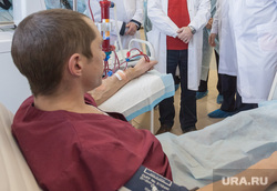Визит Евгения Куйвашева в Красноуфимск, куйвашев евгений, диализный центр, переливание крови