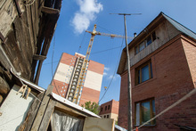Дом по Циолковского, 12. Тюмень, строительство, стройка