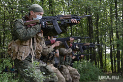 Донецкая область. Тренировочная база батальона "Восток"., автоматчики, ополченцы, бойцы